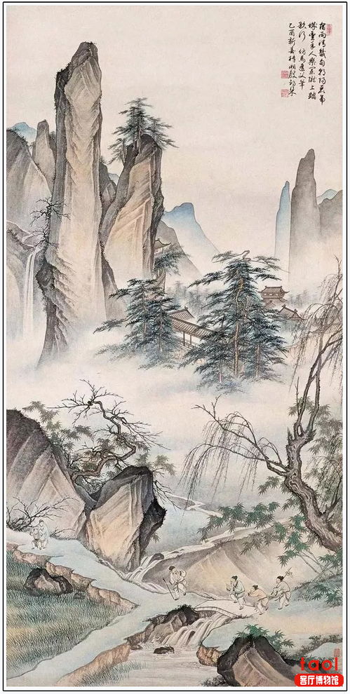 客廳博物館珍藏畫(huà)作 自由品質(zhì)生活的首選之 踏歌圖